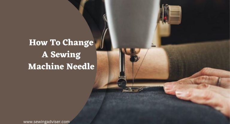 How To Change A Sewing Machine Needle In 58 Seconds-Sew Hacks