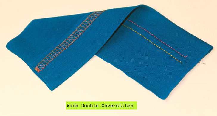 wide double coverstitch