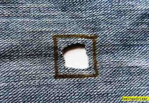 Fix Hole in jeans