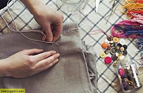 How to Sew a Basting Stitch by Hand