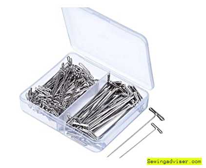 Sizes of T-pins